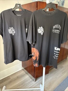 Darc Sport men’s Black Graphic Halloween ll t-shirts lot of 2 size M